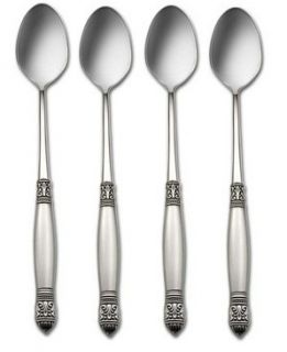 stainless steel oneida flatware dickinson 4 iced tea spoons new