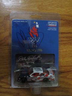Autographed 1996 Dale Earnhardt Atlanta Olympics Car