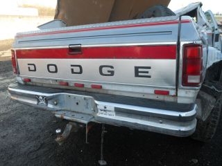 93 Dodge RAM 350 Pickup Right Side Door Panel