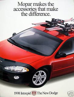 1998 Dodge Intrepid Sedan Accesories Brochure