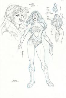 Wonder Woman Toy Design by Terry Dodson