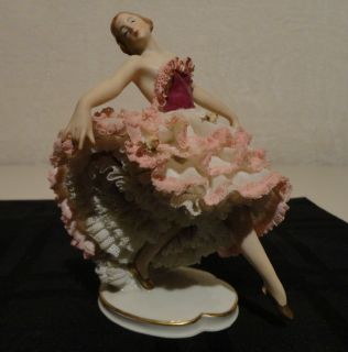 Alka Kunst Dresden Lace Figurine Melodie (Flawless condition)