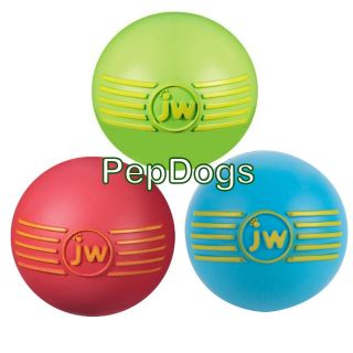 JW Isqueak Squeaker Ball Large Squeaky Tough Dog Toy