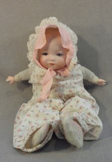 Antique German Armand Marseille Dream Baby #341/3 AM DEP Wool Stuffed