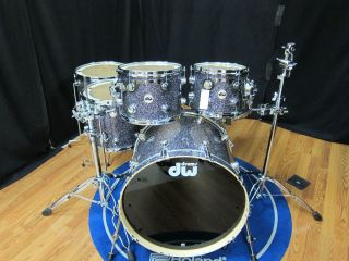 DW Drums Collectors in Purple Galaxy Sparkle Only One Made from DW