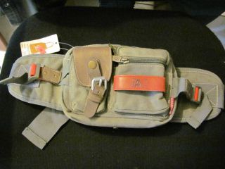 Canvas Fanny Waist Hip Pouch Travel Hiking Adjustable Strap Sport Bag