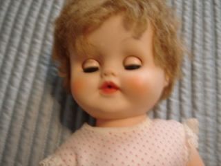 vintage baby doll open close eyes 15inch a5 376 x29