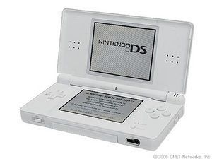 New Nintendo DS Lite White Handheld System DS Lite Console NDSL