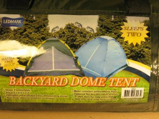 Deluxe Backyard Dome Tent for 2 Person New