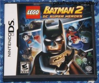 Lego Batman 2 DC Super Heroes Nintendo DS Video Game in Gently Used