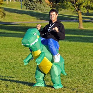  Dinosaur Costume Fan Operated Adult or Child Size Halloween Costume