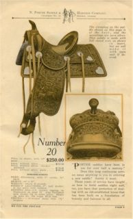 1928 N Porter Catalog No 15 on CD Spurs Bits Saddles and More