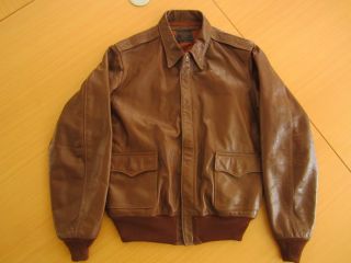 jacket wwii Dubow 27798 repro Real McCoys 46 russet horsehide