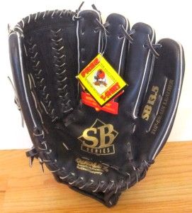 dudley sb 13 5 softball baseball leather glove 13 5