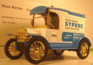 Ertl 1913 Ford Model T Gyproc Domtar Gypsum Diecast Coin Bank