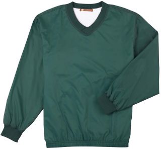 Harriton Athletic V Neck Pullover Jacket Windshirt Wind Shirt M720