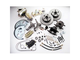 Stainless Steel Brakes A123 1 Front Drum to Disc Brake Conversion Kit