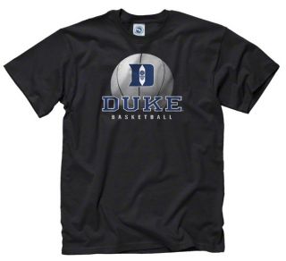 Duke Blue Devils Black Spirit Basketball T Shirt