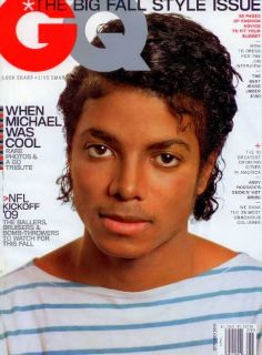 GQ Magazine Michael Jackson Tribute Issue Sept 09 New