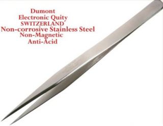 Dumont #27 Stainless Antistatic Antimagnetic Watch Jewelry Tweezers