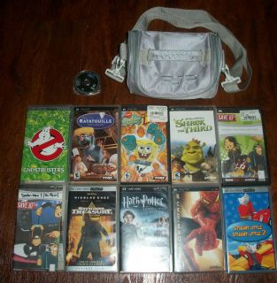 PSP GAME, MOVIE, CASE LOT (Scooby Doo Sponge Bob Shrek & More)