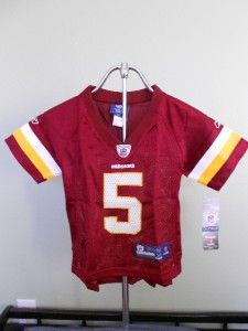 New Donovan McNabb Washington Redskins Toddler 3T Maroon Reebok Jersey