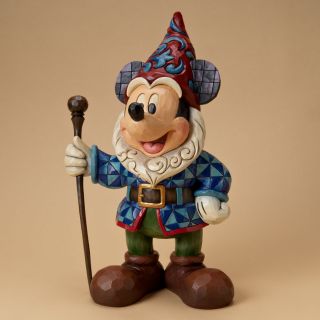 Jim Shore Disney Traditions Mickey Mouse Huge Big Garden Statue Gnome