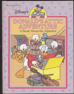 Donalds Attic Adventure A Book About The Alphabet by Cindy West 1990