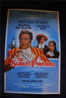 Donald Sinden Scarlet Pimpernel 1985 Poster