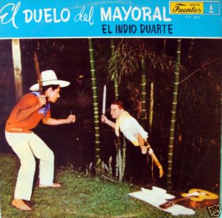  El Indio Duarte El Duelo Mayoral Venezuela LP