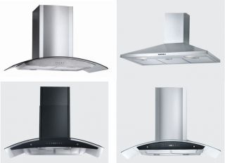  Stainless Steel Wall Mount Style Range Hood Vent Ductless Vent