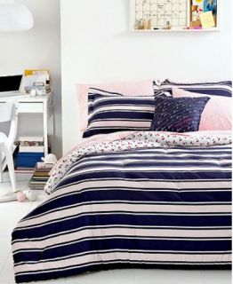 Tommy Hilfiger Dorset Blue Pink Full Queen Comforter Set