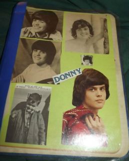 Donny and Marie Osmond Scrapbook Approx 60 pages