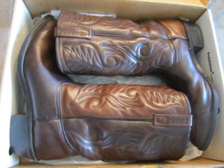 VINTAGE RED WINGS 13 TALL PECOS COWBOY MOTORCYCLE BOOTS 13 WESTERN