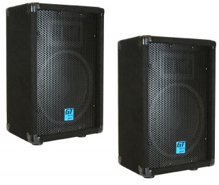  Loudspeaker Pair Package 12 inch Wedding DJ Speakers System New