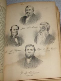 Very RARE 1879 Canton Lewistown Farmington Illinois IL 1st Edition