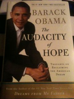 Barack Obama signed hardcover The Audacity of Hope Presidential