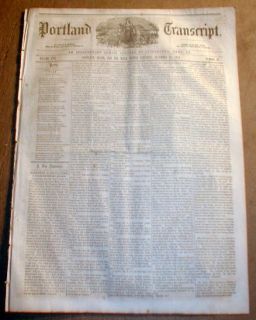 1853 Newspaper Frederick Douglass Invited to Speak Western Reserve