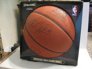 Doc Rivers Autographed Official NBA Game Basketball
