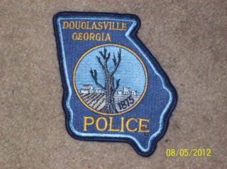 Douglasville GA Police Department Patch