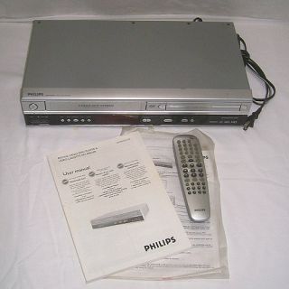 Philips DVD Player VCR Player Recorder Combo Model DVP3050V 37
