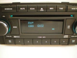 05 06 07 Dodge RAM Truck Factory 6 Disc CD  Player Changer RAQ