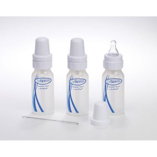 Dr. Browns Natural Flow BPA Free 4 oz. Bottle  3 pack   New