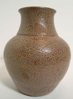 dorothy staller handthrown salt glazed vase retail $ 475 at fine