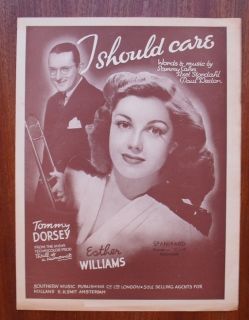 Tommy Dorsey Esther Williams I should care European publication