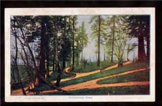 1905 Centennial Park Lewis Clark Exposition Portland Oregon Postcard