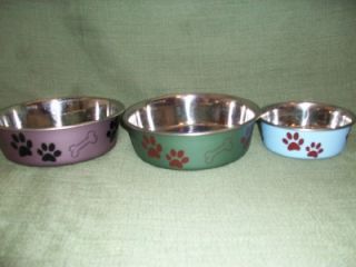 Bella Bowls for Dogs Stainless Steel Non Slip
