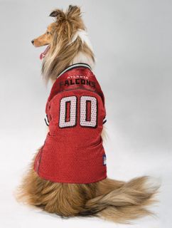  your dog ready for gameday with the atlanta falcons mesh dog jersey