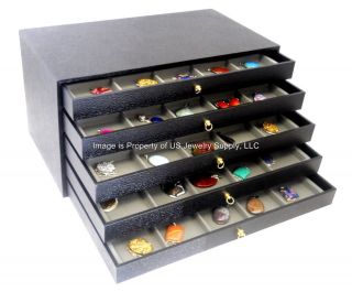 Drawer Grey 75 Space Brooch Storage Organizer Jewelry Sales Display