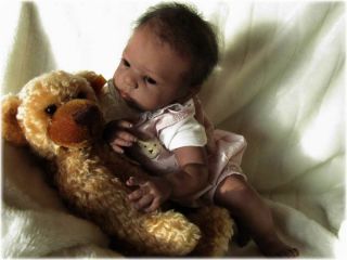 Reborn Ethnic Baby Ava Raine by Laura Tuzio Ross♥Nice girl♥